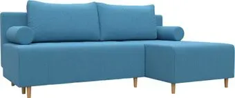 Лига диванов Лига-102 универсальный 134798 (рогожка амур 10 голубой)