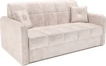 Мебель-АРС Аккордеон Свег НПБ 140x200 (велюр бежевый Plush OWV-33)
