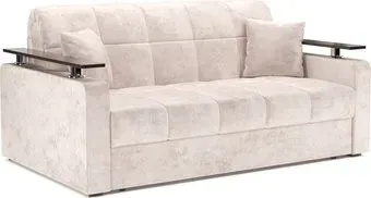 Мебель-АРС Аккордеон Бакли ППУ 180x200 (велюр бежевый Plush OWV-33)