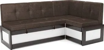 Мебель-АРС Нотис 211х82х135.5 см M11-28-3 (бархат шоколадный Star Velvet 60 Cofee)
