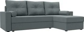 Лига диванов Верона Лайт правый 125978 (рогожка амур серый)