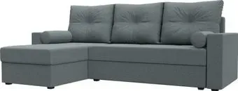 Лига диванов Верона Лайт левый 125978L (рогожка амур серый)