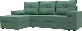 Лига диванов Верона Лайт левый 125977L (рогожка амур зеленый)