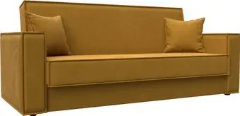 Лига диванов Куба 127444 (велюр Brut 10 желтый)