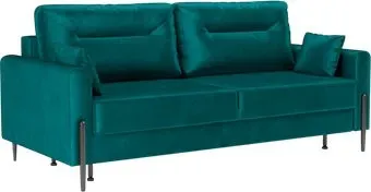 Мебель-АРС Мегион (бархат сине-зеленый Star Velvet 43 Black Green)