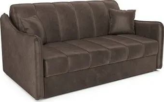 Мебель-АРС Давос ППУ 140x200 см M2-109-3 (бархат шоколадный Star Velvet 60 Coffee)