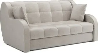 Мебель-АРС Аккордеон Барон ППУ 120x200 (бархат бежевый Star Velvet 6 Light Beige)