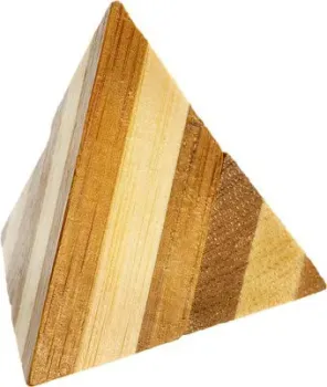 Eureka 3D Bamboo Pyramid Puzzle 473126