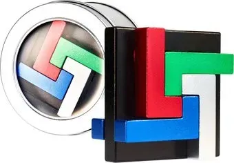 Eureka Quad L Metal Puzzle in a Can 473443