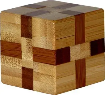 Eureka 3D Bamboo Cube Puzzle 473131