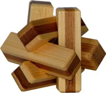 Eureka 3D Bamboo Firewood Puzzle 473130