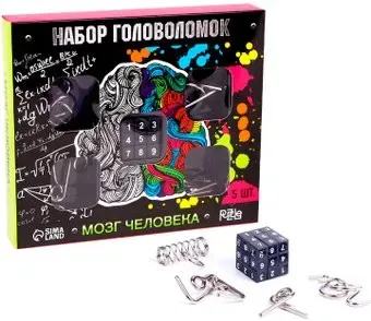 Puzzle Мозг человека 3302583 (5 шт)