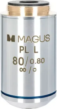 Magus 80PLL 80х/0.80 Plan L WD 1.25мм 83465