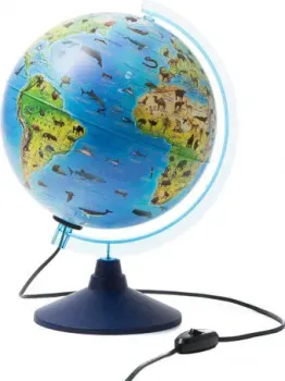 Globen Зоогеографический Классик Евро с подсветкой Ке012500270