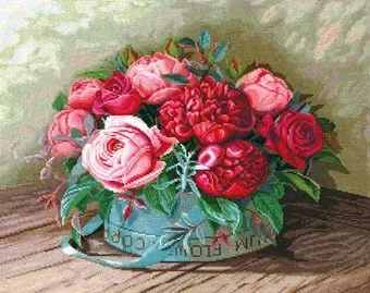 Сделай своими руками Пионы и розы П-36