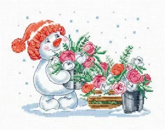 Klart Зима в розовом цвете 8-387