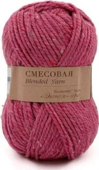 Пехорка Смесовая 200 г 200 м №816 (красный меланж)