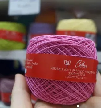 Гронитекс Cotton 714 50 г 250 м (ярко-розовый)