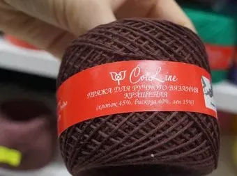 Гронитекс CotLine 628 50 г 216 м (шоколад)