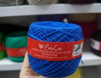 Гронитекс CotLine 555 50 г 216 м (василек)