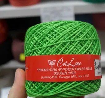Гронитекс CotLine 550 50 г 216 м (светло-зеленый)