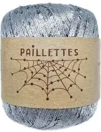Wool Sea Paillettes 174 50 г 275 м (стальной, 4 мотка)