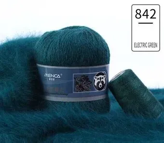 Menca Пух норки 842/042 50 г 350 м (петроль)