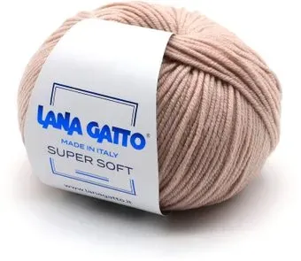 Lana Gatto Super Soft 14315 50 г 125 м (пудра)