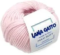 Lana Gatto Maxi Soft 5284 50 г 90 м (светло-розовый)