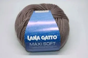 Lana Gatto Maxi Soft 13777 50 г 90 м (мокко)