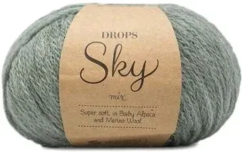 Drops Design Sky 50 г 190 м 06 (морская зелень)