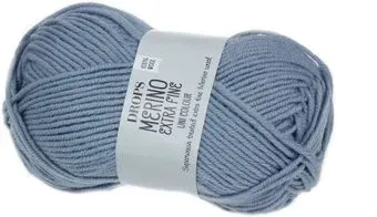 Drops Design Merino Extra Fine 50 г 105 м 38 (серо-голубой)