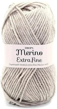 Drops Design Merino Extra Fine 50 г 105 м 08 (серый меланж)