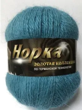 Color City Норка 50 г 320 м 859 (морская волна)