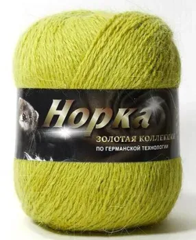 Color City Норка 50 г 320 м 843 (фисташка)