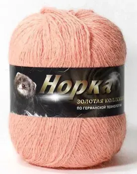 Color City Норка 50 г 320 м 837 (персик)