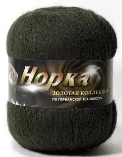 Color City Норка 50 г 320 м 814 (темный хаки)