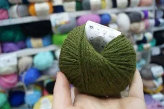 Gazzal Baby Wool XL 840 50 г 100 м (хаки)