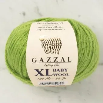 Gazzal Baby Wool XL 838 50 г 100 м (липа)