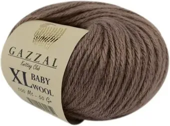 Gazzal Baby Wool XL 835 50 г 100 м (кофейный)