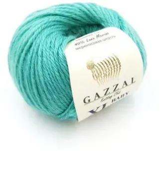 Gazzal Baby Wool XL 832 50 г 100 м (лазурь)