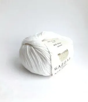 Gazzal Baby Cotton XL 3432 50 г 105 м (белый)