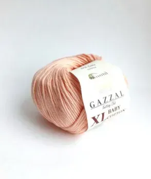 Gazzal Baby Cotton XL 3412 50 г 105 м (персик)