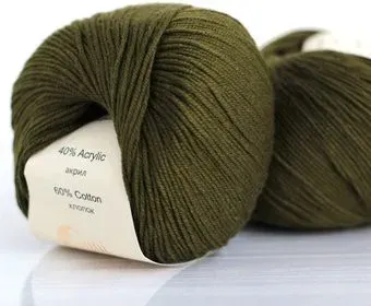 Gazzal Baby Cotton 3463 50 г 165 м (хаки)