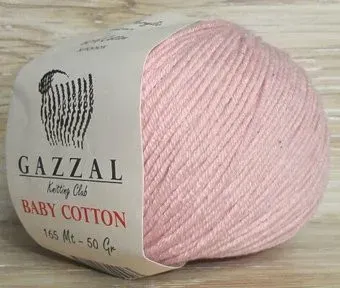 Gazzal Baby Cotton 3444 50 г 165 м