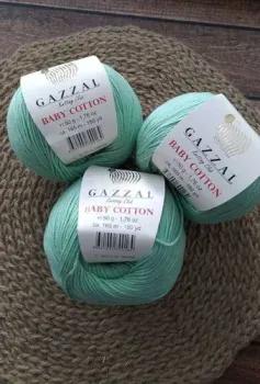 Gazzal Baby Cotton 3425 50 г 165 м