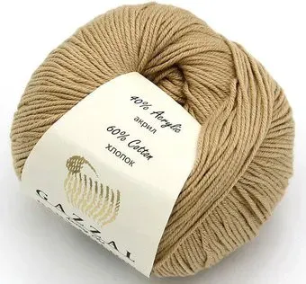 Gazzal Baby Cotton 3424 50 г 165 м (бежевый)