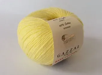 Gazzal Baby Cotton 3413 50 г 165 м
