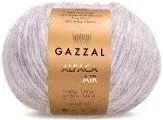 Gazzal Alpaca Air 78 50 г 140 м (светло-серый, 4 мотка)