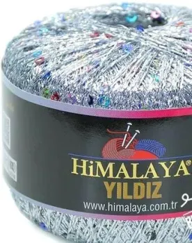 Himalaya Yildiz 58103 (серебро с разноцветными пайетками)